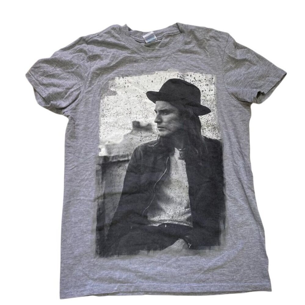 James Bay Gildan Chaos And The Calm Concert Tour T-Shirt Grey Size Small